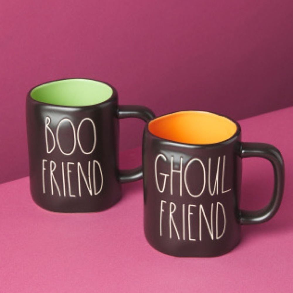 RAE DUNN
2pk Boo Friend And Ghoul Friend Mug Set